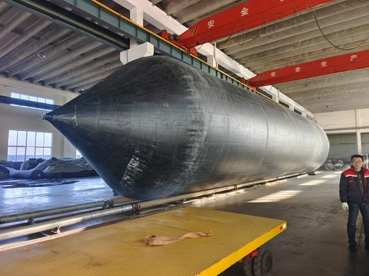 5.15m x 25m Luftsack mit Reifenschnur Gummischicht und ISO14409 Zertifikat