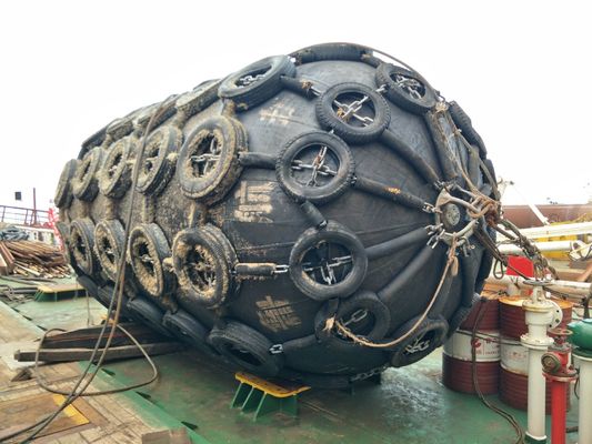 Druckluftgefüllte Pneumatikflügel zur Schadensverhütung bei Schiffsbetrieben