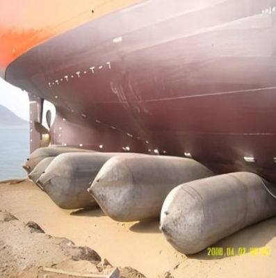 Schiffsstart Pneumatische Airbags Fortgeschrittene Technologie für Schiffssprung und Rettung