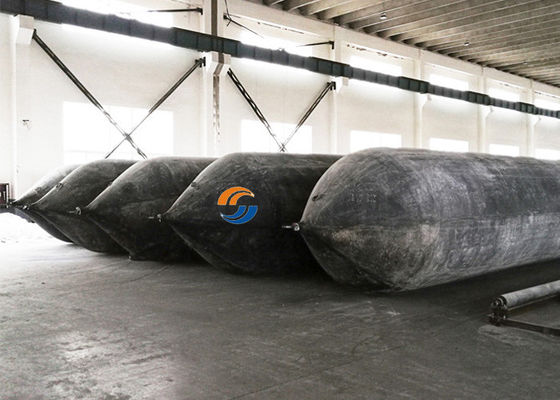 Schiffsstart Pneumatische Airbags Fortgeschrittene Technologie für Schiffssprung und Rettung