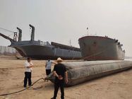 CCS-Boots-Bergungsschiff, das Marine Rubber Airbag startet