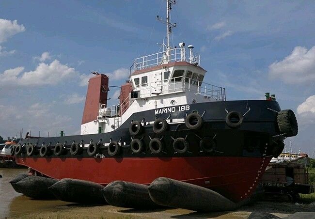 Luftdichte Lufttüten für Schiffe zum Starten und Landen von Schiffen 1,5*24 M 5 Schichten