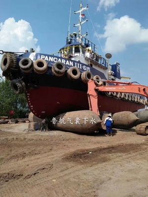 Das Ankoppeln von Schiffen entlüftete pneumatische Marine Rubber Airbag